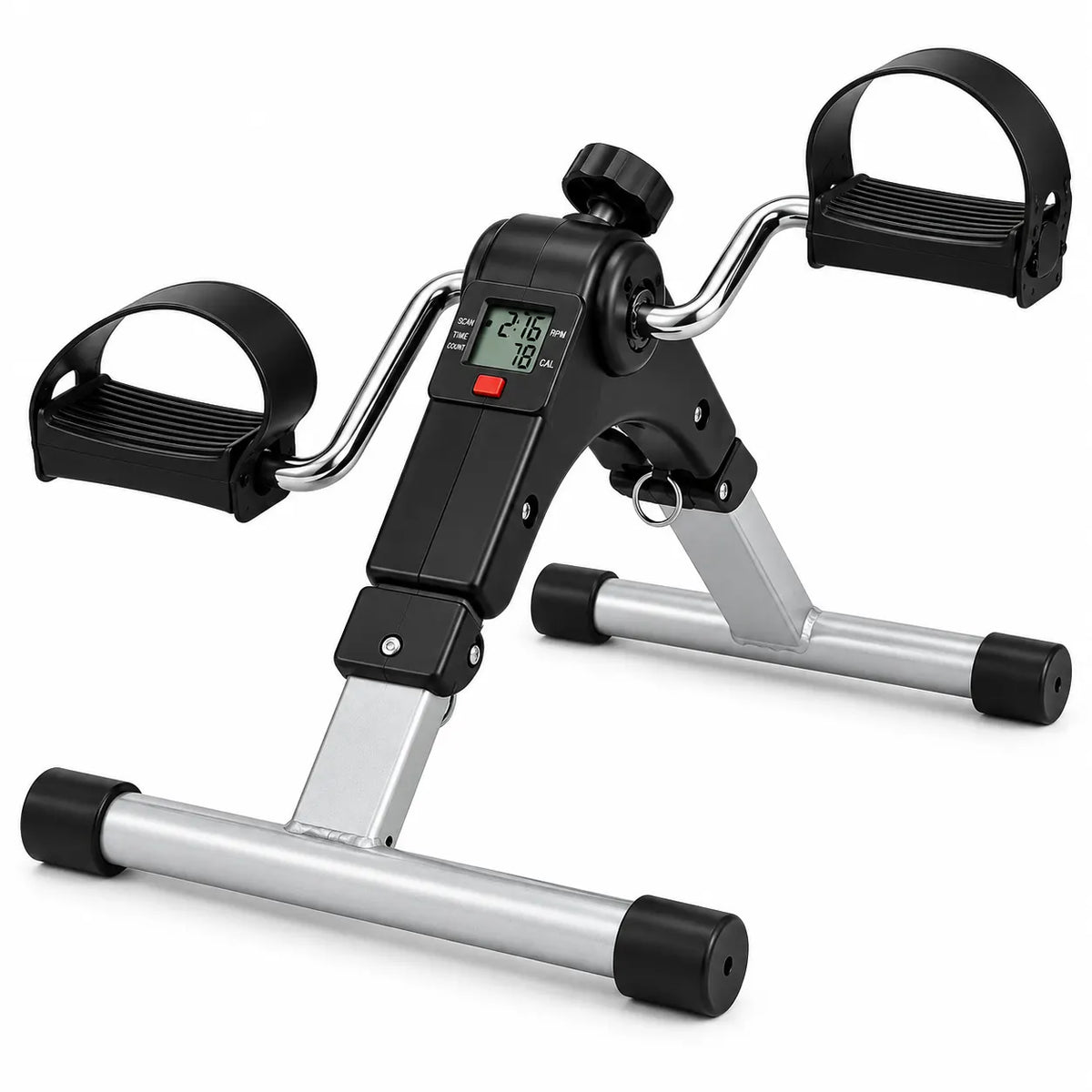 Mini Bicicleta Ergométrica para Fisioterapia de Pernas e Braços Com Monitor LCD