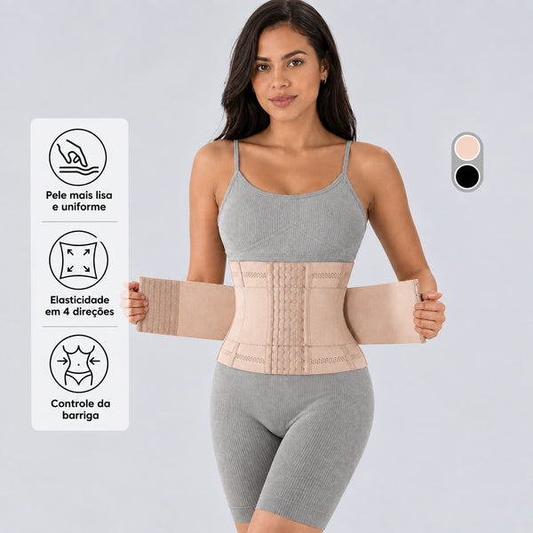 Cinta Modeladora GYM Fit de Alta Compressão - Afina e Modela Cintura